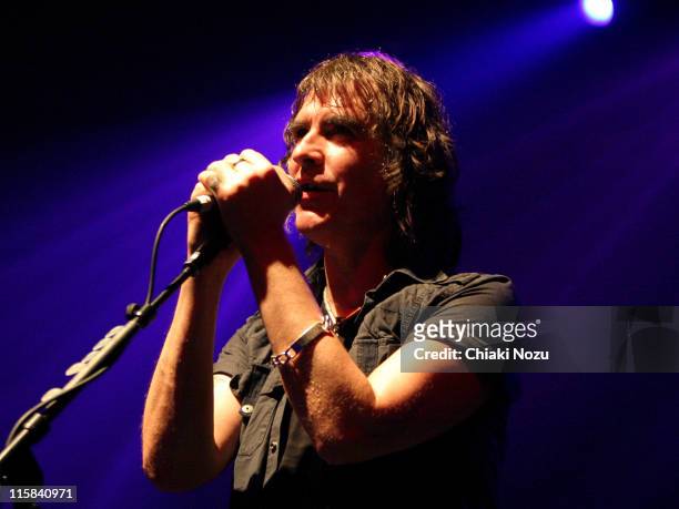 Justin Sullivan of New Model Army during New Model Army in Concert at The Astoria in London - December 17, 2006 at The Astoria in London, Great...