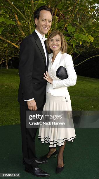 Richard E Grant and wife, Joan Washington during The 8th Annual White Tie and Tiara Ball to Benefit the Elton John AIDS Foundation in Association...