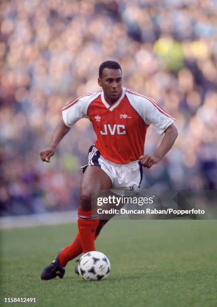 David Rocastle of Arsenal in action at Highbury in London, England, circa 1989.