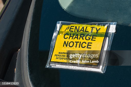 Parking Ticket - Close-up Parking Ticket - Close-up