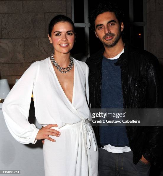 Katie Lee Joel and Yigal Azroul attends the Yves Saint Laurent and ...