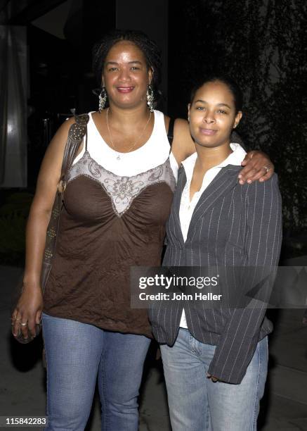 Elvira Wayans and Chaeunte Wayans during "The Last Meal" Premiering At The Los Angeles International Short Film Festival at The Arclight in...