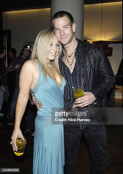 Cordelia Neville and Sean Brosnan during "Drivin Me Crazy"  Gumball Film Premiere - Inside Arrivals at The Savoy Place in London, Great Britain.