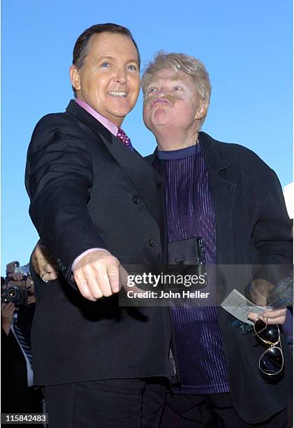 Fred Travalena and Rip Taylor during Fred Travalena Honored with Star on the Hollywood Walk of Fame for His Achievements in Live Theatre at Hollywood...