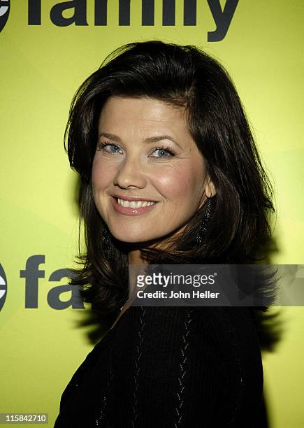 Daphne Zuniga during ABC Family TCA - Day 4 at Beverly Hilton in Los Angeles, California, United States.