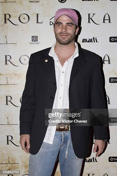 Alejandro Nones during "Karol " - Mexico City Premiere - Red Carpet at Teatro Metropolitan in Mexico, Mexico City, Mexico.