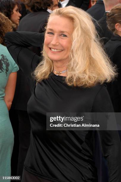 Brigitte Fossey during 2005 Cannes Film Festival - "Broken Flowers" Premiere at Le Palais de Festival in Cannes, France.