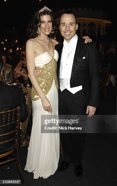 Christina Estrada and David Furnish during The 8th Annual White Tie and Tiara Ball to Benefit the Elton John AIDS Foundation in Association with...