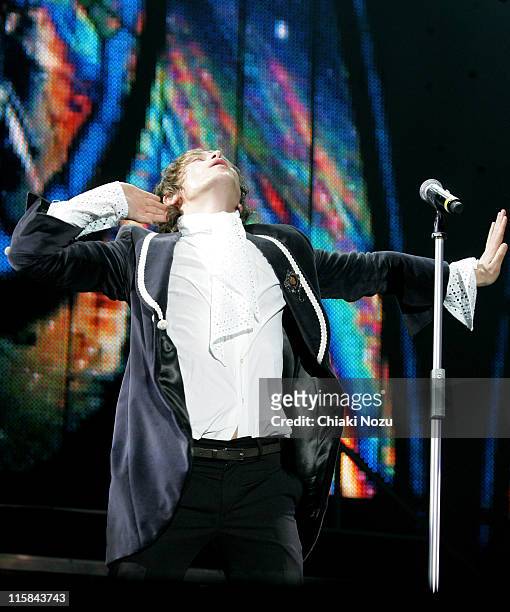 Mark Owen of Take That during Take That in Concert at Wembley Stadium in London - May 8, 2006 at Wembley Stadium in London, Great Britain.