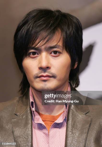 Jang Dong-Gun during "The Promise" Press Screening in Seoul - January 19, 2006 at Shilla Hotel in Seoul, South, South Korea.