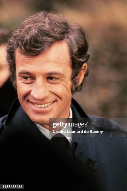 French actor Jean Paul Belmondo, 1972