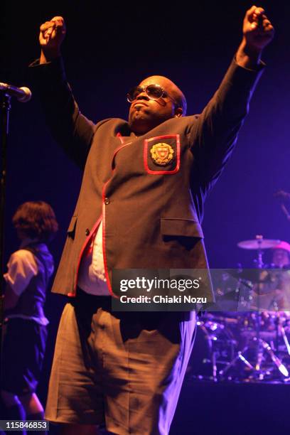 Cee-Lo during Gnarls Barkley in Concert at the Hammersmith Apollo - July 6, 2006 at Hammersmith Apollo in London, Great Britain.