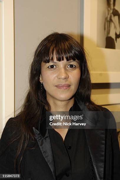 Lisa Moorish during Robert Mapplethorpe Exhibition - Private View at Alison Jacques Gallery in London, United Kingdom.