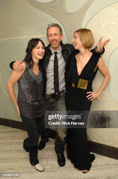 Tunstall, Patrick Cox and Natalie Imbruglia during Virgin Unite host End Fistula Fundraising event - Inside at Nobu Berkeley in London, Great Britain.