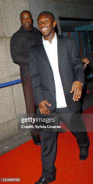 Shaun Wright-Phillips during Professional Footballers Association Awards - After Party - April 22, 2007 at London Aquarium in London, Great Britain.