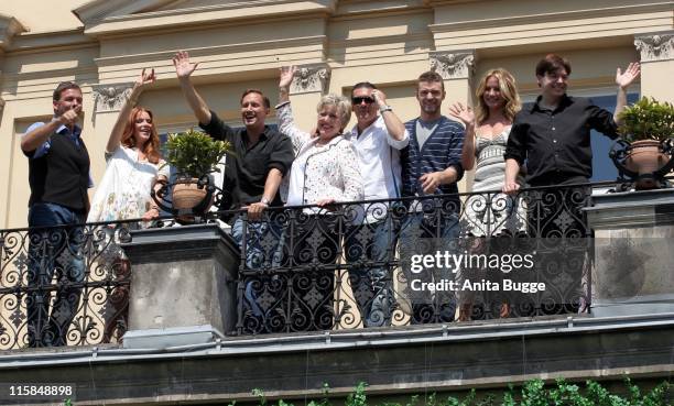 Sascha Hehn, Esther Schweins, Benno Fürmann, Marie-Luise Marjan, Antonio Banderas, Justin Timberlake, Cameron Diaz and Mike Myers