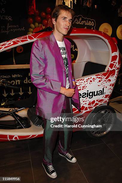 Otis Ferry during Desigual - Store Launch Party at Desigual in London, Great Britain.