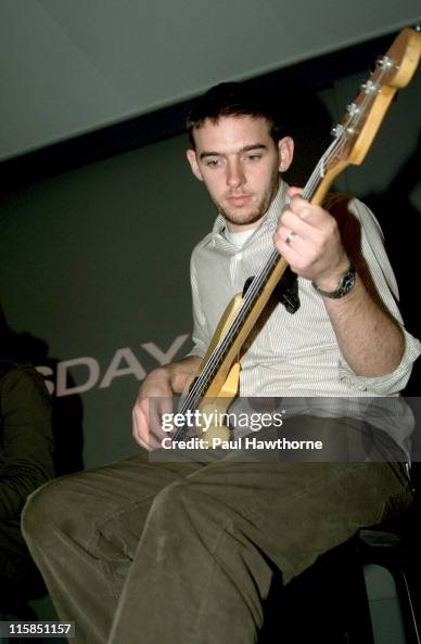 Thursday Members Thursday during Thursday Performs Acoustic Set at the Apple Store ...