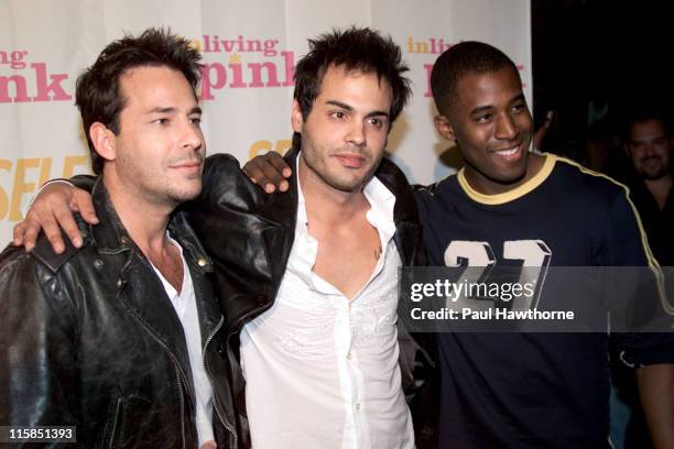 Ricky Paul Goldin, Stephen Martines and Gavin Houston