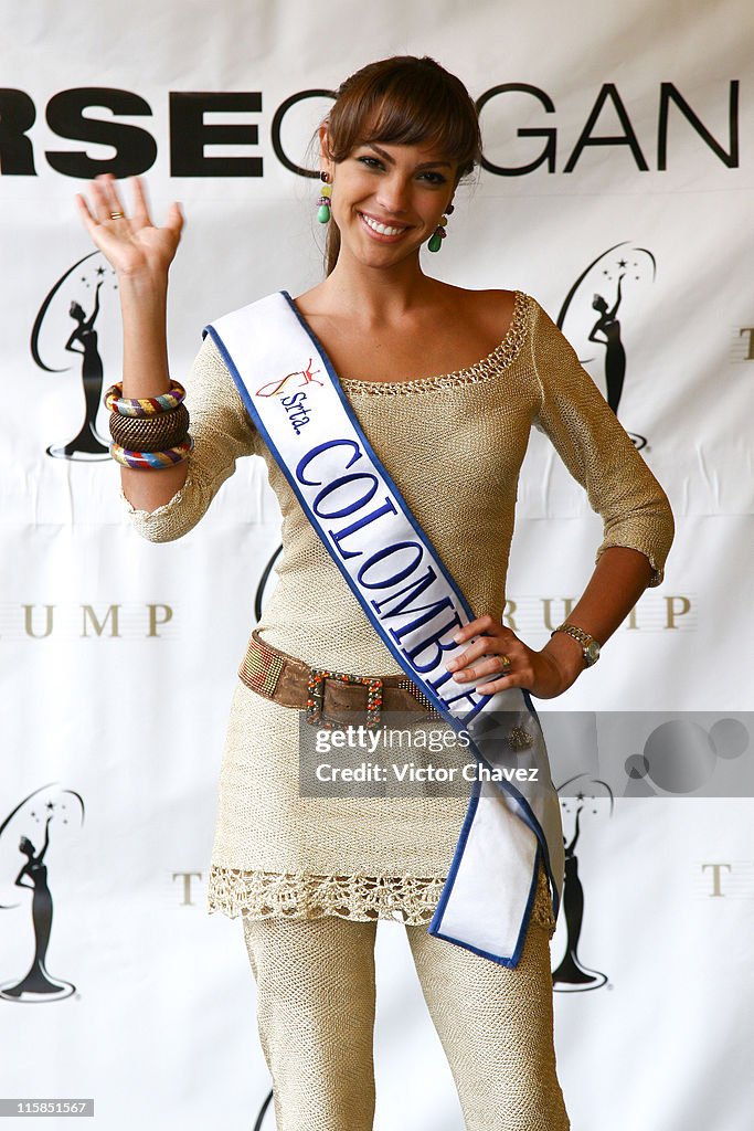 Miss Universe 2007 - Contestants Arrive in Mexico City - Day 2