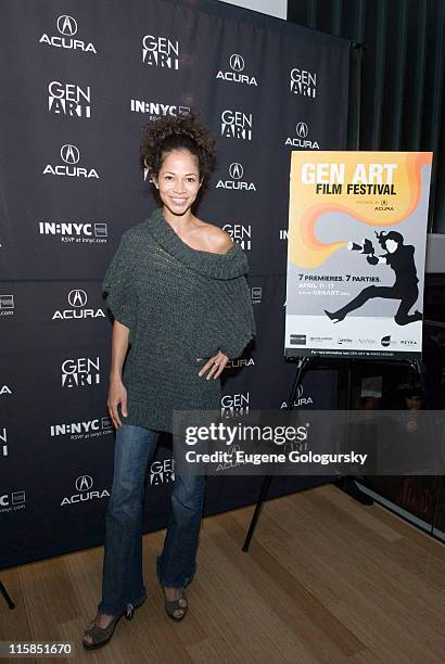 Sherri Saum during 12th Annual Gen Art Film Festival Launch Party at té casan in New York City, New York, United States.