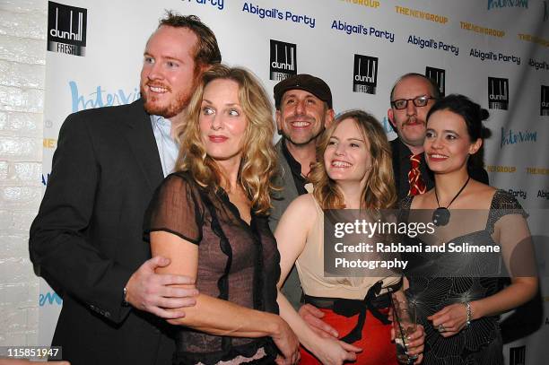 Darren Goldstein, Lisa Emery,Scott Elliott,Jennifer Jason Leigh, Max Baker and Elizabeth Jasicki