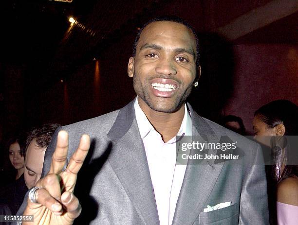 Houston Rockets Forward Cuttino Mobley during Dennis Rodman Hosts NBA All Star After Party at The Forbidden City in Hollywood, CA, United States.