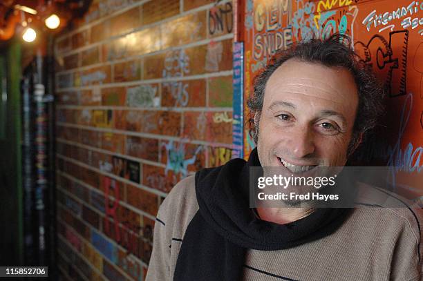 Musician Dan Bern attends the Music Cafe during the 2008 Sundance Film Festival on January 25, 2008 in Park City, Utah.