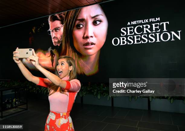 Brenda Song attends a friends and family screening of Netflix's 'Secret Obsession' at NETFLIX on June 26, 2019 in Los Angeles, California.