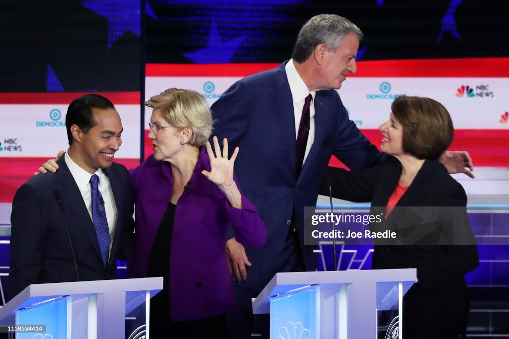 Democratic Presidential Candidates Participate In First Debate Of 2020 Election Over Two Nights