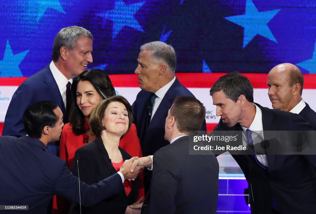 Democratic Presidential Candidates Participate In First Debate Of 2020 Election Over Two Nights