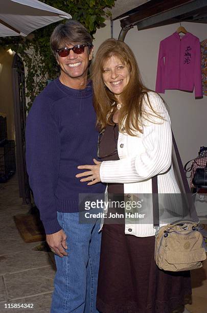 Eric Roberts and Eliza Roberts during Animal Alliance Holiday Shopping Party at Private Residence in Beverly Hills, California, United States.
