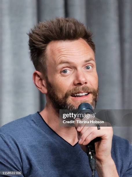 Joel McHale attends SAG-AFTRA Foundation conversations series with 'Stuck' at SAG-AFTRA Foundation Screening Room on June 26, 2019 in Los Angeles,...