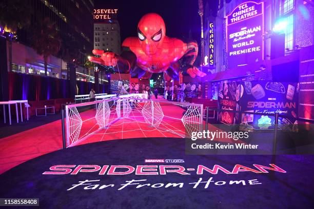 General view is shown at the after party for the premiere of Sony Pictures' "Spider-Man: Far From Home" on June 26, 2019 in Hollywood, California.