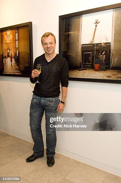 Graham Norton during The Children's Society Exhibition "When I Grow Up" - Private View at The Hospital in London, Great Britain.