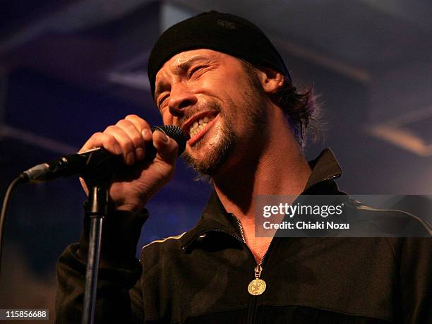 Jay Kay of Jamiroquai during Jamiroquai - Secret Intel Concert - March 7, 2007 at Scala in London, Great Britain.