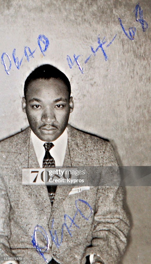 Martin Luther King Mug Shot
