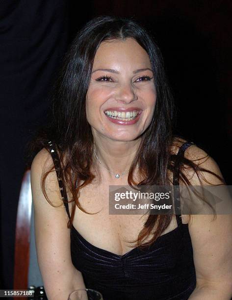 Fran Drescher during Congressional Quarterly and The Creative Coalition Host PURE Party at Ronald Reagan Building - Rotunda Room in Washington, DC,...