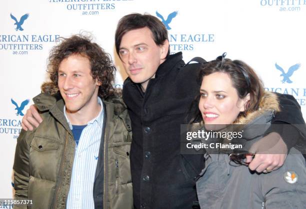 Ben Lee, Donovan Leitch and Ione Skye during 2007 Park City - VTA American Eagle White Out Party at Village at the Lift in Park City, Utah, United...