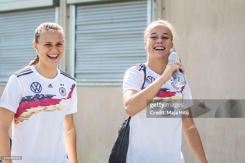 Germany Press Conference & Training - FIFA Women's World Cup France 2019