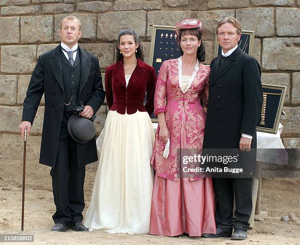 Heino Ferch, Melanie Doutey, Claudia Michelsen and Justus von Dohnanyi