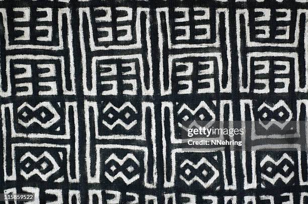 mudcloth - africa pattern stock pictures, royalty-free photos & images