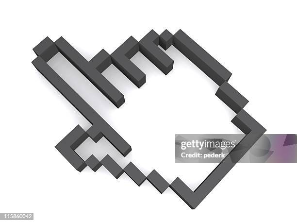 3d cursor - shopping cart 3d stock pictures, royalty-free photos & images
