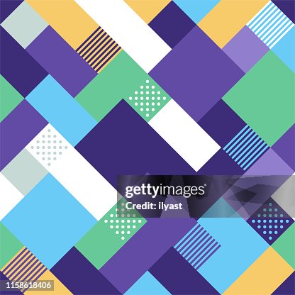 Seamless Geometric Style Vector Pattern Design Seamless Geometric Style Vector Pattern Design