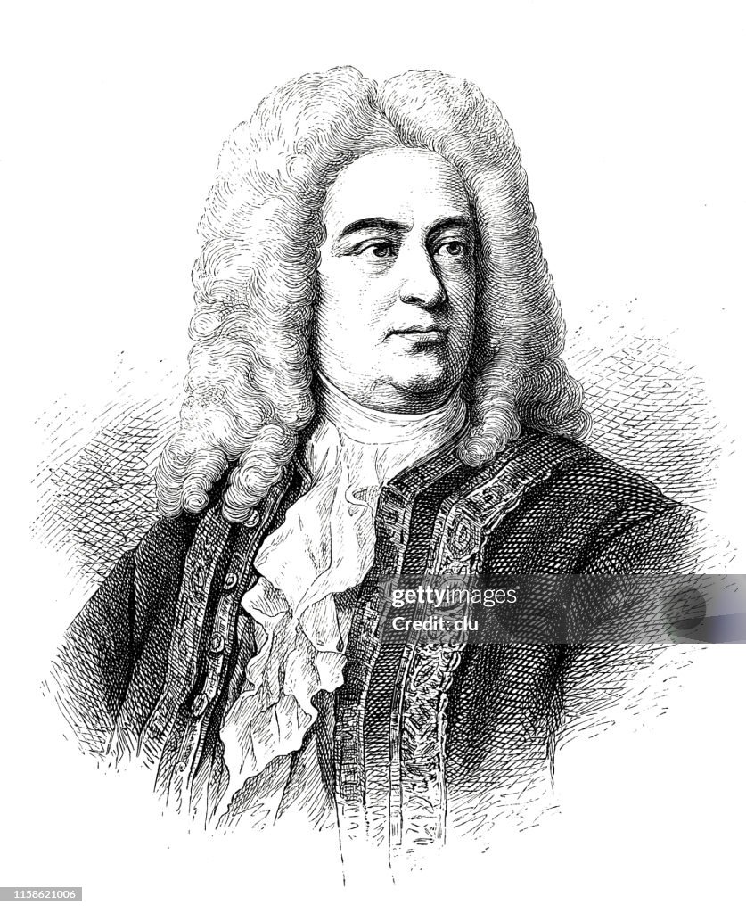 Georg Friedrich Handel, composer, 1685-1759