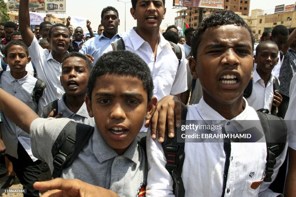 SUDAN-UNREST-DEMO-STUDENTS