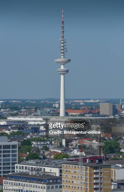 Heinrich-Hertz-Turm, Hamburg, Germany.