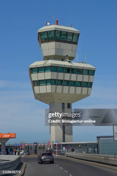 Tower, airport Tegel, Reinickendorf, Berlin, Germany.