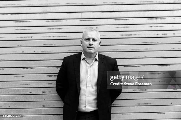 Managing Director of the NBA 2K League, Brendan Donohue poses for a portrait on July 26, 2019 at the NBA 2K Studio in Long Island City, New York....