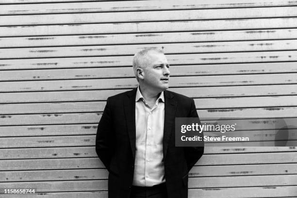 Managing Director of the NBA 2K League, Brendan Donohue poses for a portrait on July 26, 2019 at the NBA 2K Studio in Long Island City, New York....